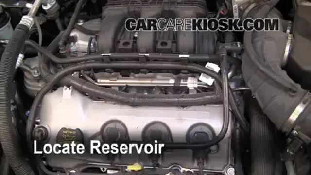 2011 Ford Taurus SEL 3.5L V6 Liquide essuie-glace Ajouter du liquide